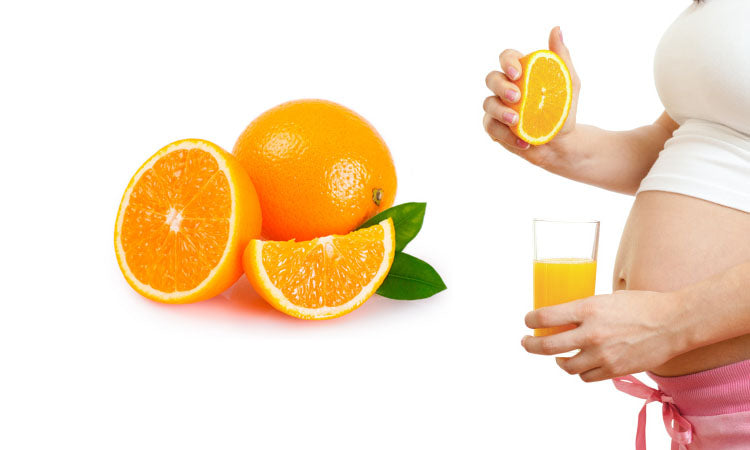 Comer naranjas durante el embarazo
